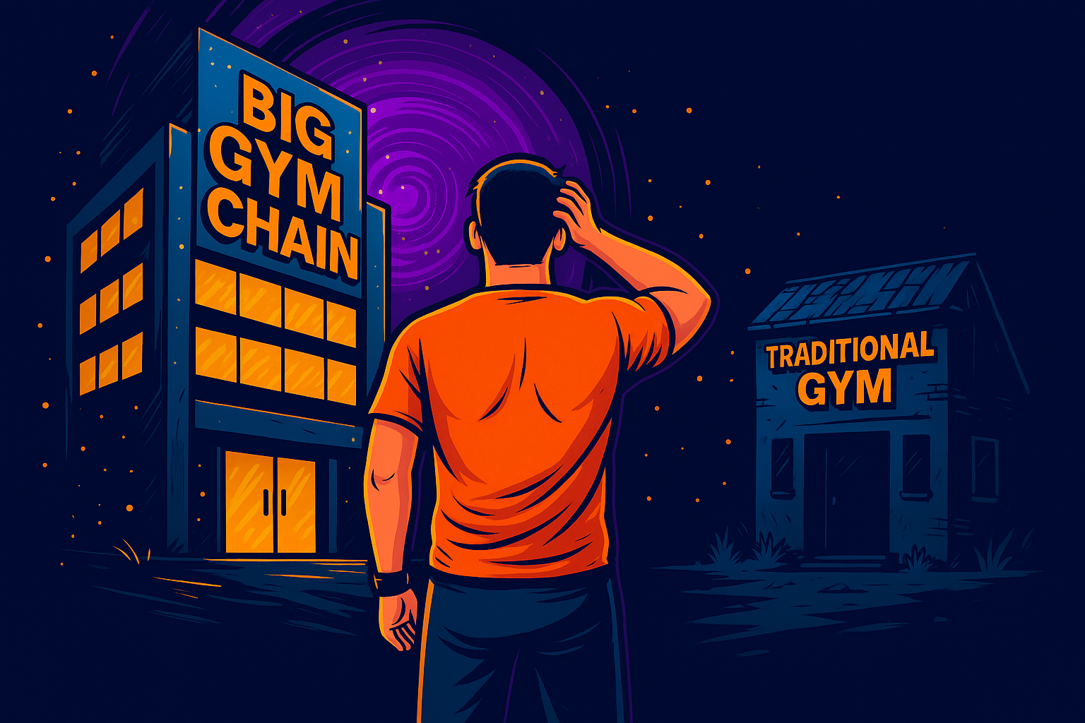 Why big gym chains dominate article cover
